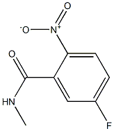 5-fluoro-N-methyl-2-nitrobenzamide 구조식 이미지