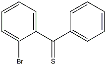 (2-bromophenyl)(phenyl)methanethione Structure