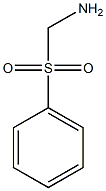 (phenylsulfonyl)methanamine 구조식 이미지