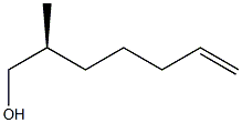 (S)-2-methylhept-6-en-1-ol 구조식 이미지