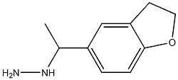 1-(1-(2,3-dihydrobenzofuran-5-yl)ethyl)hydrazine Structure