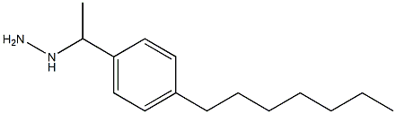 1-(1-(4-heptylphenyl)ethyl)hydrazine 구조식 이미지