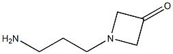 1-(3-aminopropyl)azetidin-3-one Structure