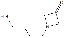 1-(4-aminobutyl)azetidin-3-one Structure