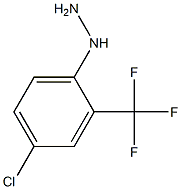 1-(4-chloro-2-(trifluoromethyl)phenyl)hydrazine Structure