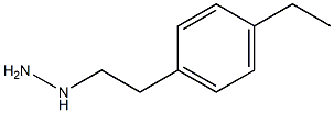 1-(4-ethylphenethyl)hydrazine Structure