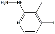 1-(4-iodo-3-methylpyridin-2-yl)hydrazine 구조식 이미지