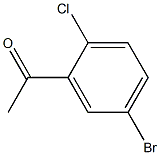 1-(5-bromo-2-chlorophenyl)ethanone 구조식 이미지