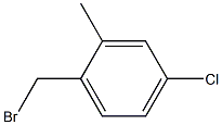 1-(bromomethyl)-4-chloro-2-methylbenzene Structure