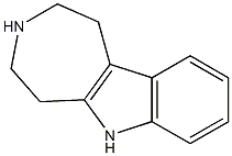 1,2,3,4,5,6-hexahydroazepino[4,5-b]indole 구조식 이미지