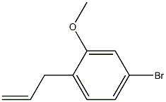 1-allyl-4-bromo-2-methoxybenzene 구조식 이미지