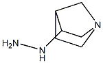 1-Aza-bicyclo[2.2.1]hept-3-ylhydrazine 구조식 이미지
