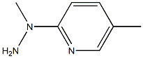 1-methyl-1-(5-methylpyridin-2-yl)hydrazine 구조식 이미지