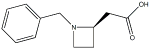 2-((R)-1-benzylazetidin-2-yl)acetic acid 구조식 이미지