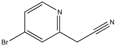 2-(4-bromopyridin-2-yl)acetonitrile Structure