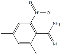 2,4-dimethyl-6-nitrobenzamidine Structure