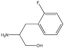 2-amino-3-(2-fluorophenyl)propan-1-ol Structure