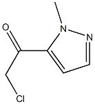 2-chloro-1-(1-methyl-1H-pyrazol-5-yl)ethanone Structure