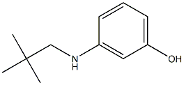 3-(neopentylamino)phenol 구조식 이미지