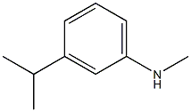 3-isopropyl-N-methylbenzenamine 구조식 이미지