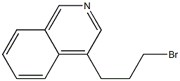 4-(3-bromopropyl)isoquinoline Structure