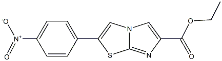 ethyl 2-(4-nitrophenyl)imidazo[2,1-b]thiazole-6-carboxylate 구조식 이미지