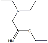 ethyl 2-(diethylamino)acetimidate 구조식 이미지