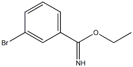 ethyl 3-bromobenzimidate 구조식 이미지