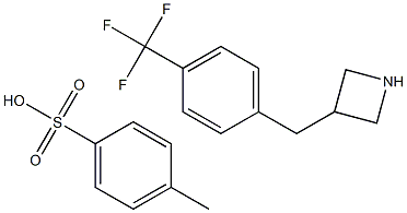 3-(4-(trifluoromethyl)benzyl)azetidine 4-methylbenzenesulfonate Structure
