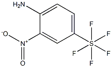 4-Amino-3-nitrophenylsulphur pentafluoride Structure