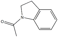 1-(indolin-1-yl)ethanone 구조식 이미지