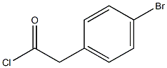 2-(4-bromophenyl)acetyl chloride Structure