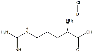 L-Arginine-D7Cl 구조식 이미지