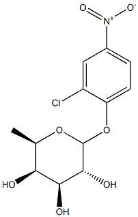 2-Chloro-4-nitrophenyl-D-Fucopyranoside 구조식 이미지