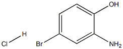 2-Amino-4-bromophenol hydrochloride 구조식 이미지