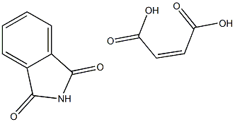 phthalimide Maleate 구조식 이미지