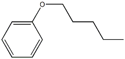 1-Phenoxypentane Structure