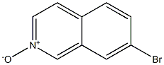 7-Bromoisoquinoline-N-oxide Structure