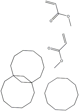 Tricyclodecane dimethanol diacrylate 구조식 이미지