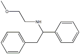 (1,2-diphenylethyl)(2-methoxyethyl)amine 구조식 이미지