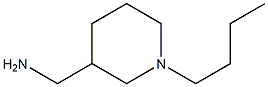 (1-butylpiperidin-3-yl)methanamine Structure
