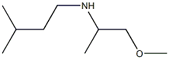 (1-methoxypropan-2-yl)(3-methylbutyl)amine 구조식 이미지