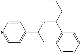 (1-phenylbutyl)[1-(pyridin-4-yl)ethyl]amine 구조식 이미지