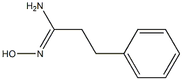 (1Z)-N'-hydroxy-3-phenylpropanimidamide Structure