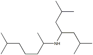 (2,6-dimethylheptan-4-yl)(6-methylheptan-2-yl)amine Structure