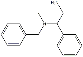 (2-amino-1-phenylethyl)(benzyl)methylamine Structure