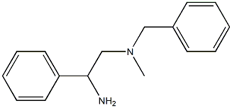 (2-amino-2-phenylethyl)(benzyl)methylamine 구조식 이미지