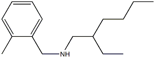 (2-ethylhexyl)[(2-methylphenyl)methyl]amine 구조식 이미지