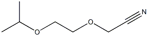 (2-isopropoxyethoxy)acetonitrile 구조식 이미지