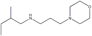 (2-methylbutyl)[3-(morpholin-4-yl)propyl]amine Structure